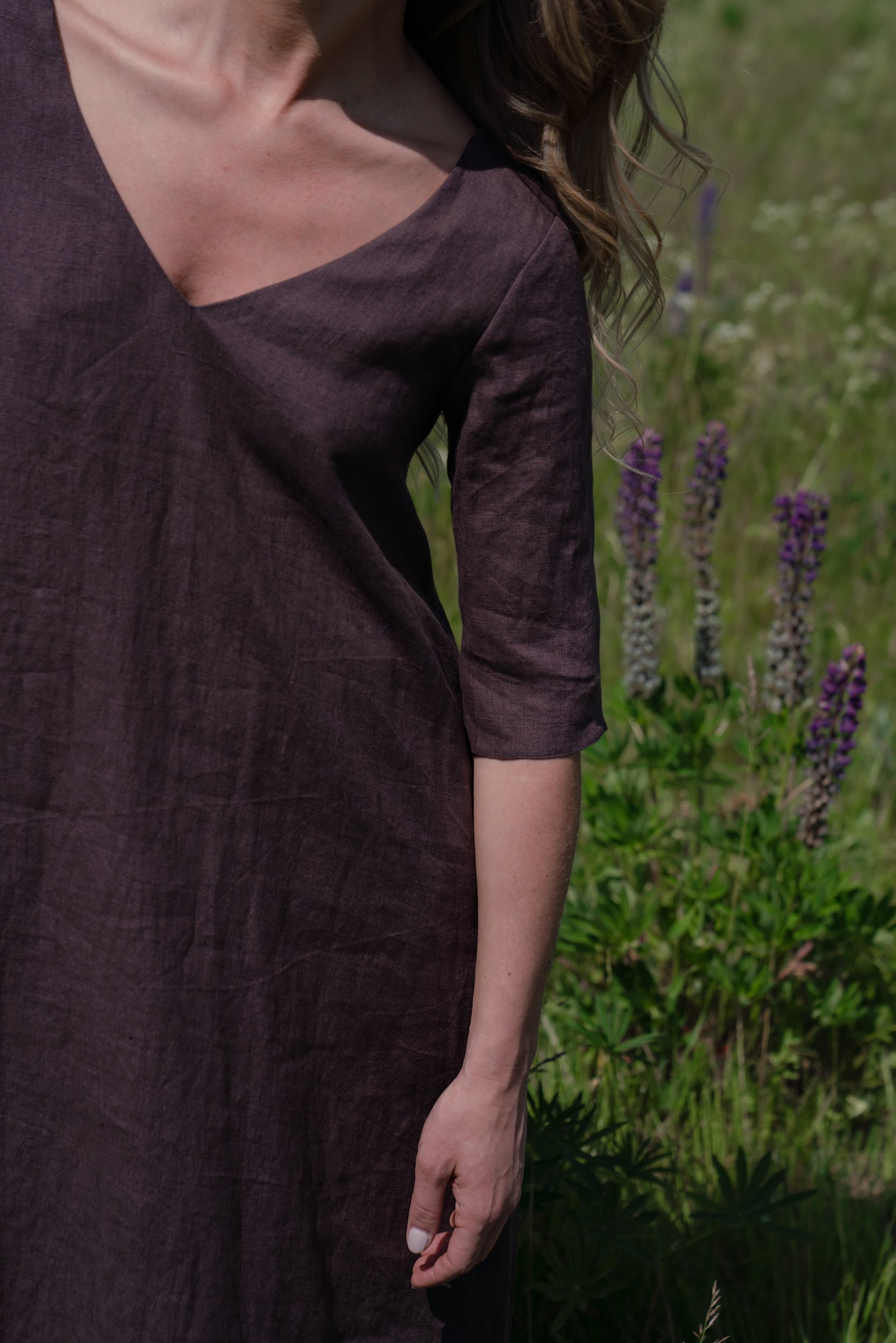 The Summer Knows Lina kleita, tumša trifele