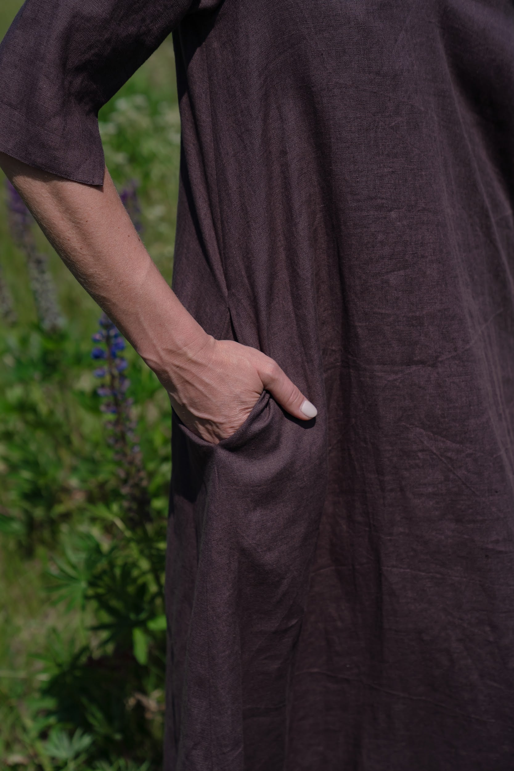 The Summer Knows Lina kleita, tumša trifele