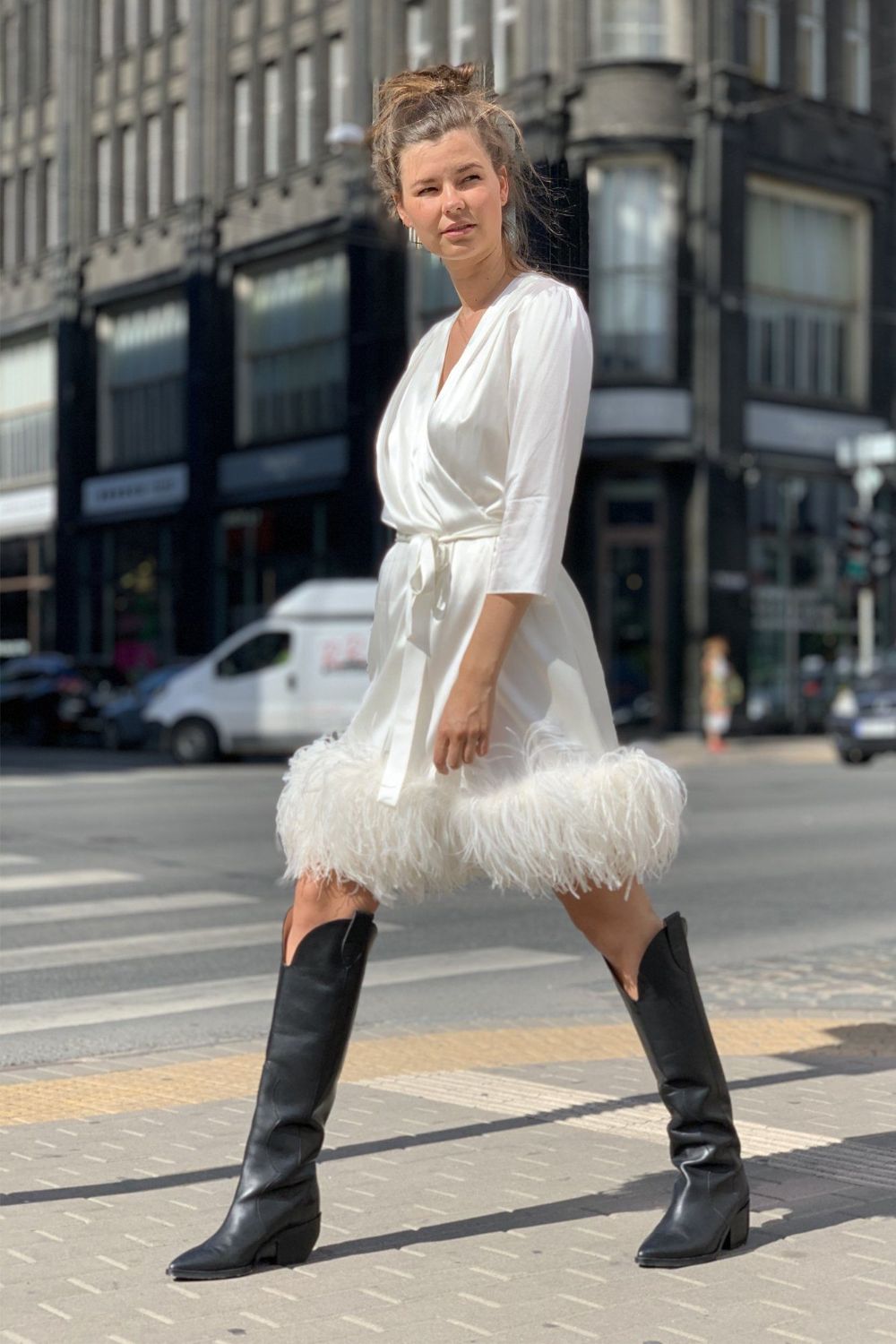  Deep Sea Silk Mini Gown Product SIA Glamoralle