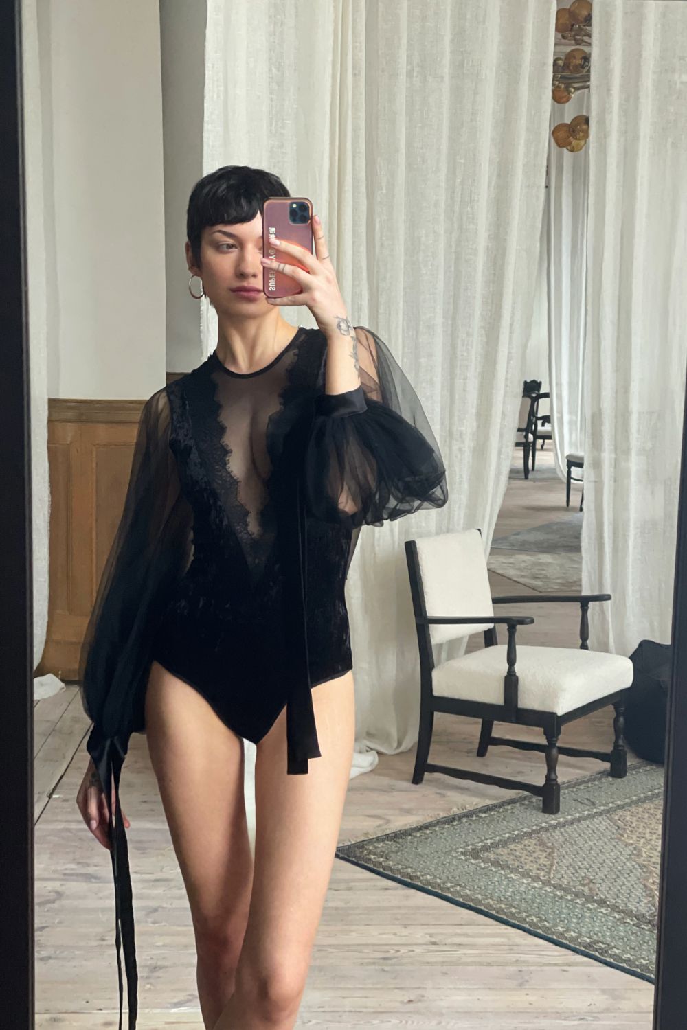  Miracle Bodysuit Black Product SIA Glamoralle