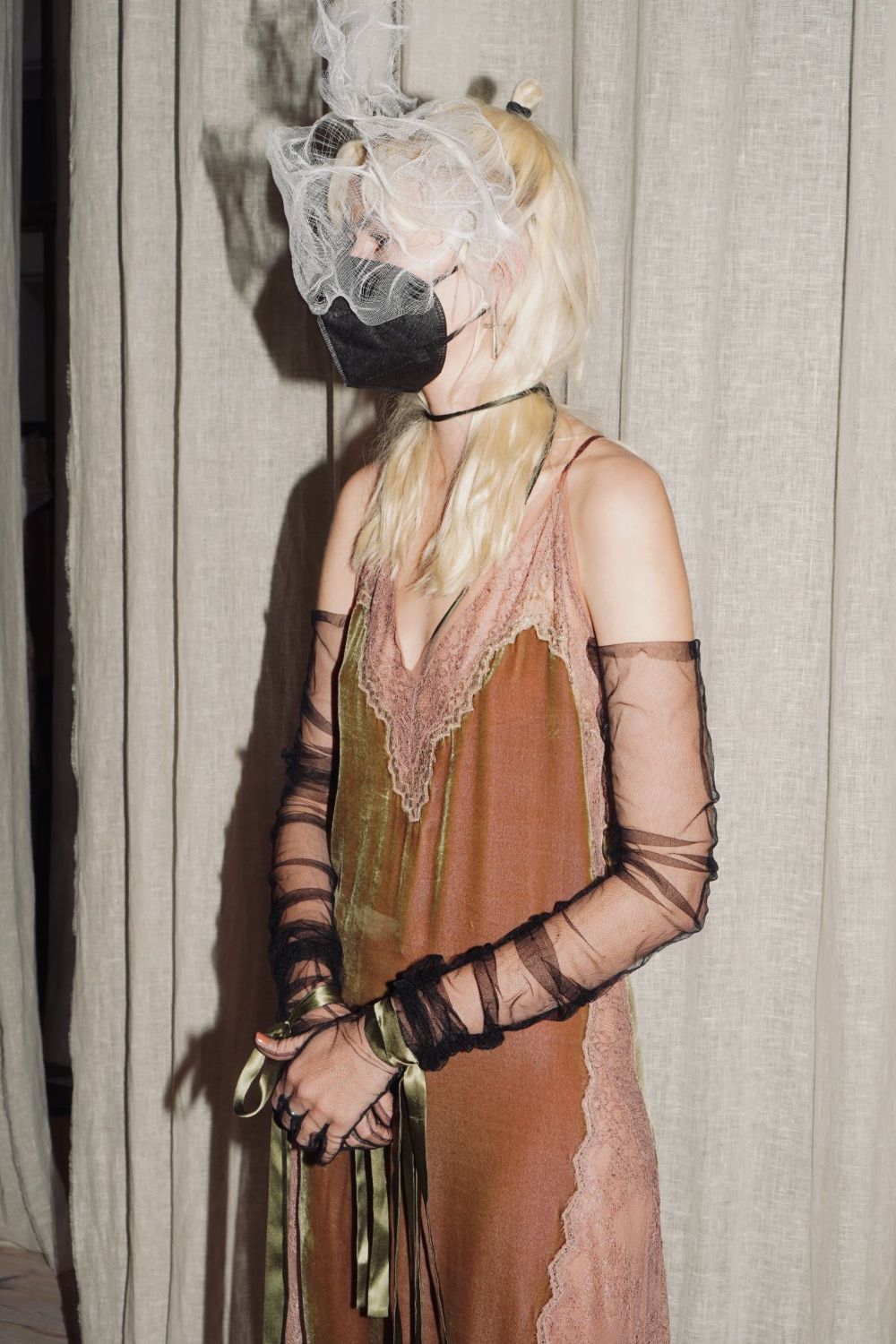  Safe And Sound Slip Olive Product SIA Glamoralle